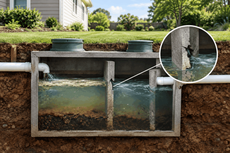 What Happens Underground When a Septic Tank Baffle Starts to Fail (1)